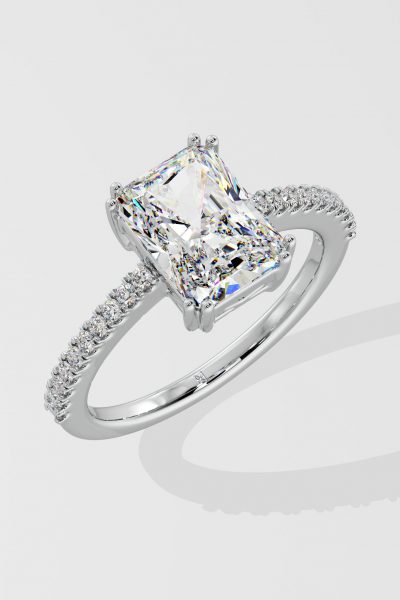 2 ct Radiant Solitaire Ring - House Of Quadri