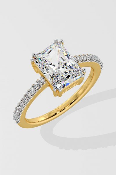 2 ct Radiant Solitaire Ring - House Of Quadri