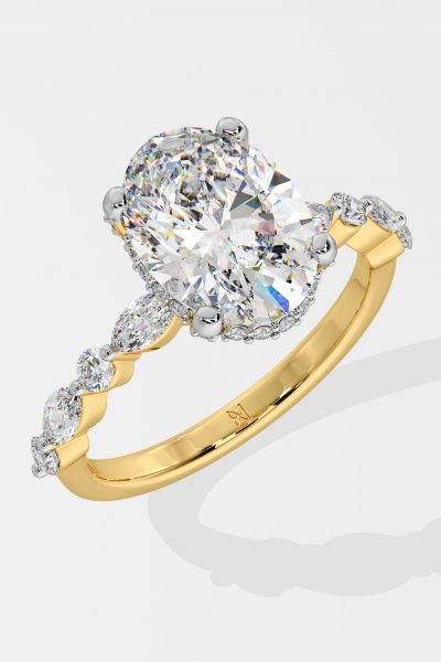 Illuminate 2 ct Oval solitaire ring - House Of Quadri