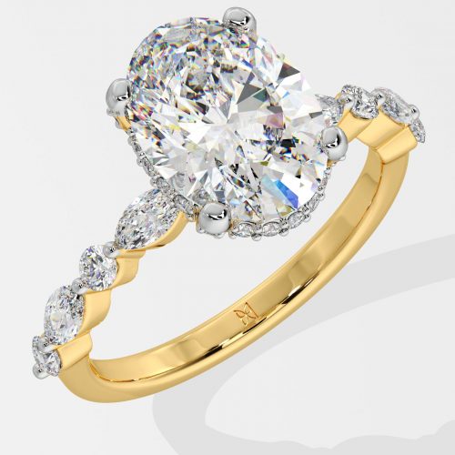 Illuminate 2 ct Oval solitaire ring - House Of Quadri