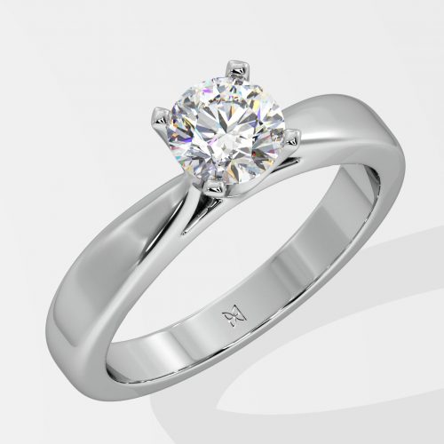 T-Shirt Essential Semi-Solitaire Ring - House Of Quadri