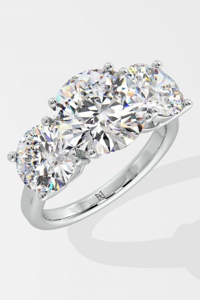 Stellar 3ct Trilogy Solitaire Ring - House Of Quadri