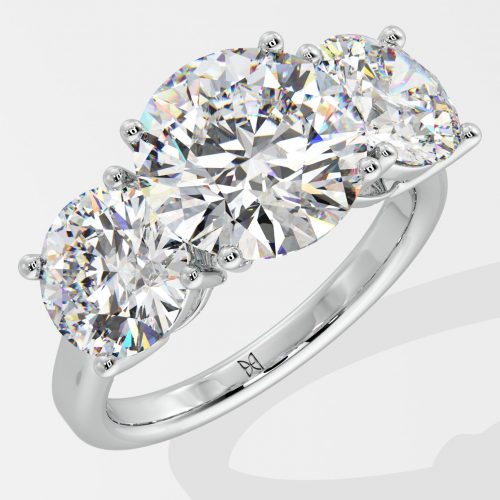 Stellar 3ct Trilogy Solitaire Ring - House Of Quadri