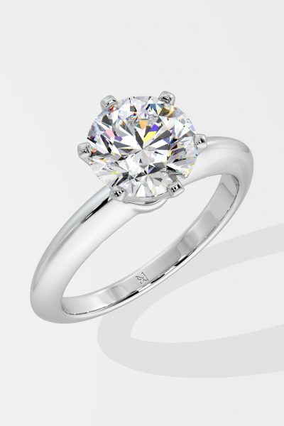 2 ct Six Prong Solitaire Ring - House Of Quadri