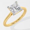2 ct Princess Solitaire Ring - House Of Quadri