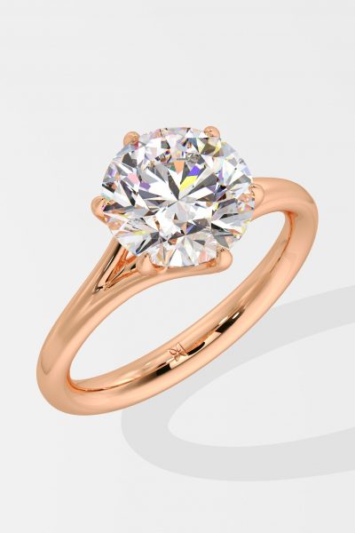 Stellar 2 ct Flow Solitaire Ring - House Of Quadri