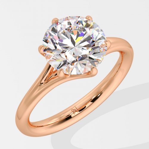 Stellar 2 ct Flow Solitaire Ring - House Of Quadri