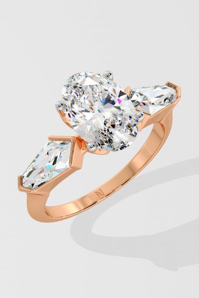 2 ct Oval Kite Ring - House Of Quadri