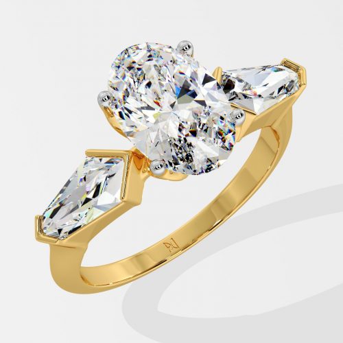 2 ct Oval Kite Ring - House Of Quadri