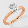 2 ct Oval Solitaire Ring - House Of Quadri
