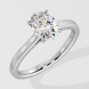 2 ct Oval Solitaire Ring - House Of Quadri