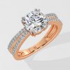 2 ct Double Shank Solitaire Ring - House Of Quadri